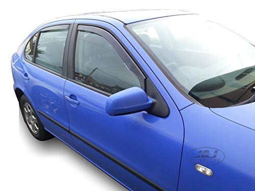 J&J AUTOMOTIVE Derivabrisas para Seat Leon 1 5 puerta 1999-2005 4pcs J&J AUTOMOTIVE Derivabrisas para Seat Leon 1 5 puerta 1999-2005 4pcs