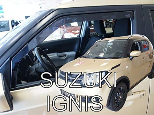 J&J AUTOMOTIVE Derivabrisas para Suzuki Ignis II 5 puerta 2016-2020 2 piezas
