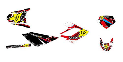Kit de decoración para moto Derbi DRD 50 Racing Star Roja 2004 a 2009