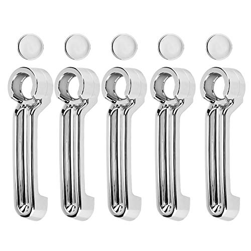 KSTE 5pcs Cromo del Coche de la manija de Puerta + Cola de Ajuste de la Cubierta for Jeep Wrangler Libertad Dodge Nitro KSTE 5pcs Cromo del Coche de la manija de Puerta + Cola de Ajuste de la Cubierta for Jeep Wrangler Libertad Dodge Nitro