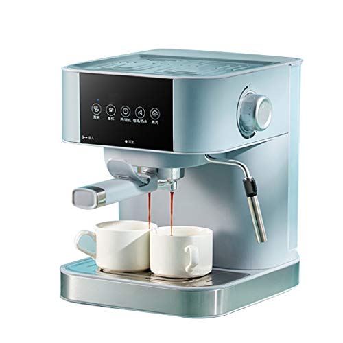 Kunyun Máquina automática de café para café Espresso y Otros Granos de café o Polvo 1050 W Café automático para el Espresso y el Acero Inoxidable del Capuchino.