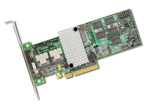 LSI MegaRAID SAS 9260-8i PCI Express x8 2.0 6Gbit/s controlado Raid - Controlador Raid (SAS, SATA, PCI Express x8, 0, 1, 5, 6, 10, 50, 60, 512 MB, SAS2108 ROC
