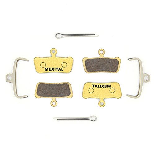 MEXITAL 2 Pares Pastillas Freno Disco sinterizado para Avid E7 Trail E9 Trail XX Trail XO Trail Sram Guide MEXITAL 2 Pares Pastillas Freno Disco sinterizado para Avid E7 Trail E9 Trail XX Trail XO Trail Sram Guide
