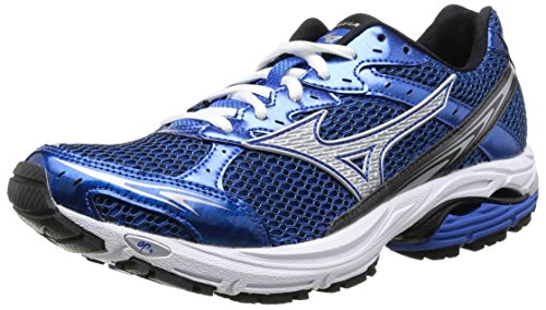Mizuno Wave Laser 2 - Zapatillas de Running para Hombre, Color Victoria Blue/Silver/Anthracite, Talla 43