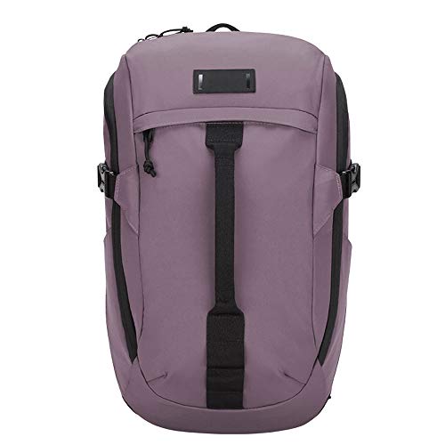 Mochila ultraligera de bolsas casuales, diseñada para una fuerte protección impermeable, adecuada para viajes y desplazamientos, y puede alojar hasta laptops de hasta 14 pulgadas ( Color : Purple )