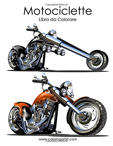 Motociclette Libro da Colorare 1: Volume 1
