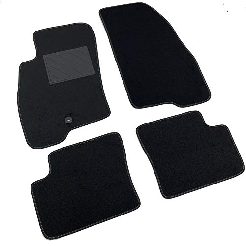 MTC - Alfombrillas para Fiat Grande Punto 2005-2012 a medida, antideslizantes, talonera de PVC, fijación de anclaje MTC - Alfombrillas para Fiat Grande Punto 2005-2012 a medida, antideslizantes, talonera de PVC, fijación de anclaje