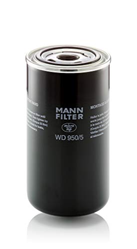 Original MANN-FILTER Filtro de aceite WD 950/5 – Filtro hidráulico – Para automóviles y vehículos de utilidad