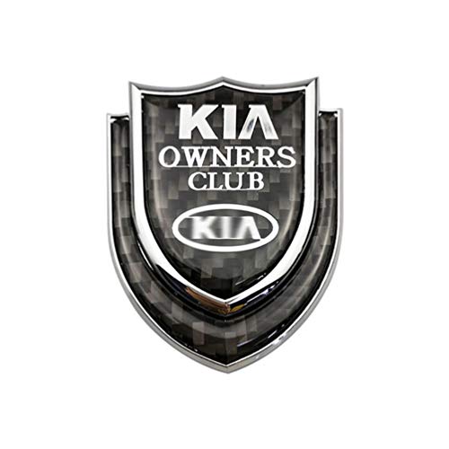 Para Kia Sportage Sorento K2 K3 Kx3 K5 Rio Optima Oprius Forte Soul Las Pegatinas Del Logotipo Del Emblema De La Rejilla Delantera, Placa De IdentificacióN Del Coche, Accesorios Para El Coche,1 Uds.