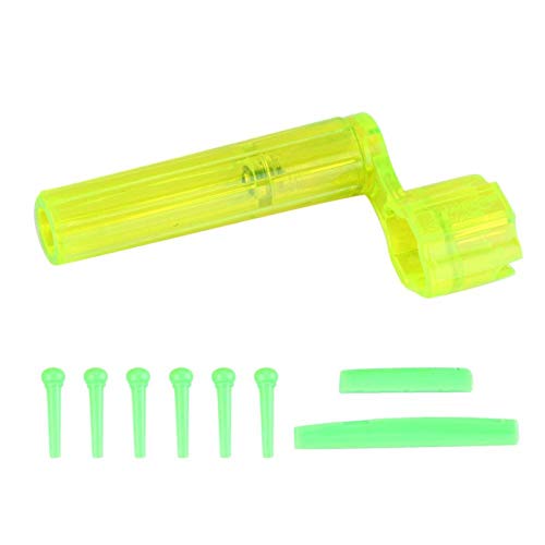 Piezas de reparación de guitarra convenientes y resistentes para principiantes de guitarra(Fluorescent green) Piezas de reparación de guitarra convenientes y resistentes para principiantes de guitarra(Fluorescent green)