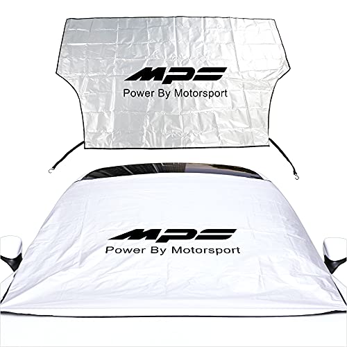 Protector impermeable de la cubierta del invierno del invierno de la sombra del parabrisas de la sombra del invierno compatible con Mazda 3 6 CX3 CX5 MS MPS DEMO AXELA AXELA Accesorios para automóvile