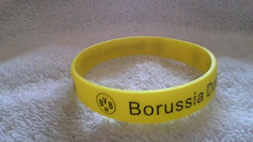 Pulsera Borussia Dortmund, Color Amarillo y Negro, de Silicona