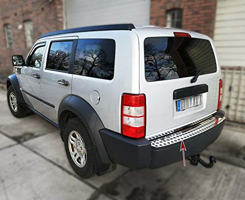 Recambo CT-LKS-1130 Protector para Borde de Carga de Acero Inoxidable Cromado para Dodge Nitro 2005-2011, Large Recambo CT-LKS-1130 Protector para Borde de Carga de Acero Inoxidable Cromado para Dodge Nitro 2005-2011, Large