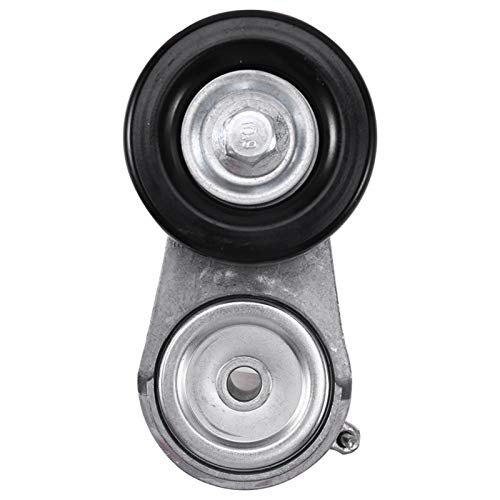 RONGSHU Tensor del cinturón del Accesorio de la polea de la polea del Coche Fit para Jeep Liberty Cherokee Wrangler Dodge Nitro 2.8 CRD 08-11 68027611AA (Color : Black Silver)