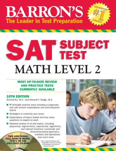 SAT Subject Test Math Level 2 (Barron's Sat Subject Test)