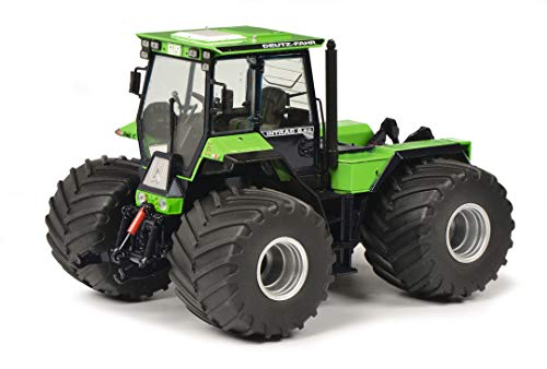 Schuco 450784000 Deutz-FAHR Intrac 6.60 - Neumático para Tractor (Escala 1:32), Color Verde