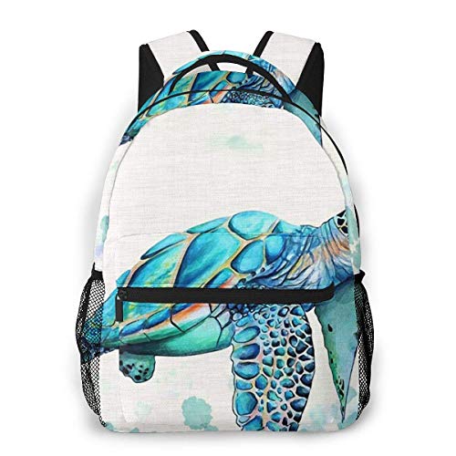 Shichangwei Mochila Escolar Sea Turtle Durable Kids Back To School Backpack Polyester Book Bag For Boys Girls Adults