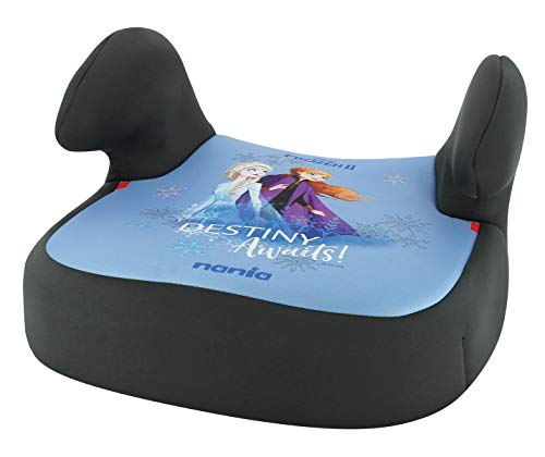 Silla de coche, asiento elevador de coche grupo 2 y 3 de 15Kg a 36Kg - Fabricado en Francia - (Bleu)