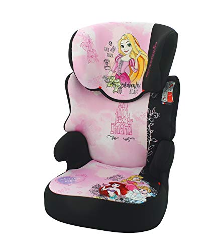 Silla de coche elevador BEFIX grupo 2/3 (15-36kg) - 4 estrellas ADAC -Princess Disney first