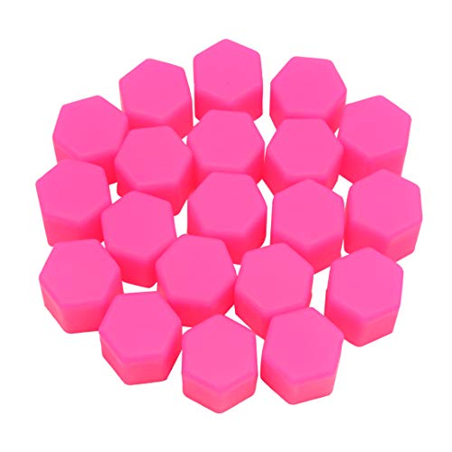 sourcingmap® Coche 20mm x 24mm Luminosa Silicona Hexagonal Cubierta de Cabeza Tuerca Tapón de Tornillo de Llanta Rueda Tapa Decorativa Protecdora Antipolvo Rosa 20 Unidades de 17mm Calibre sourcingmap® Coche 20mm x 24mm Luminosa Silicona Hexagonal Cubierta de Cabeza Tuerca Tapón de Tornillo de Llanta Rueda Tapa Decorativa Protecdora Antipolvo Rosa 20 Unidades de 17mm Calibre