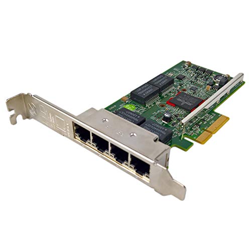 Sparepart: Dell Broadcom 5719 QP 1Gb Network Interface Card,Full Height,Cus, XF9VF, KH08P (Interface Card,Full Height,Cus Kit)