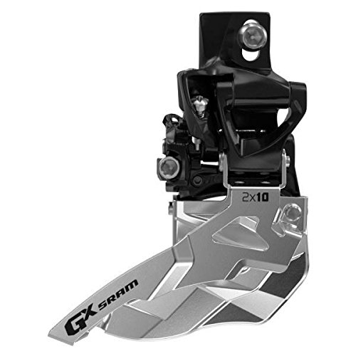 Sram MTB GX 2 x 10 High Direct Mount 34t Top Pull - Desviador para Bicicletas, Color Negro