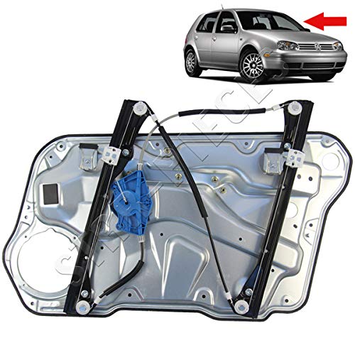 STARKIT PERFORMANCE Elevalunas eléctrico Delantero Izquierdo Conductor con Panel para Volkswagen Golf 4 y Bora de 1997 a 2006