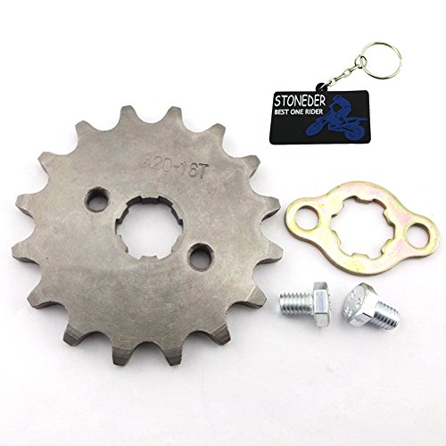 stoneder 420 16 dientes 17 mm frontal cadena piñón Gear 50 cc 70 cc 90 cc 110 cc 125 cc 140 cc 150 cc 160 cc motor ATV Quad Pit Suciedad Trail para bicicleta stoneder 420 16 dientes 17 mm frontal cadena piñón Gear 50 cc 70 cc 90 cc 110 cc 125 cc 140 cc 150 cc 160 cc motor ATV Quad Pit Suciedad Trail para bicicleta