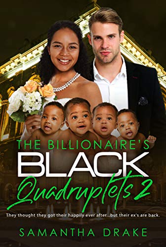 The Billionaires Black Quadruplets 2: BWWM Clean Quadruplets Romance (Black Quads) (English Edition)