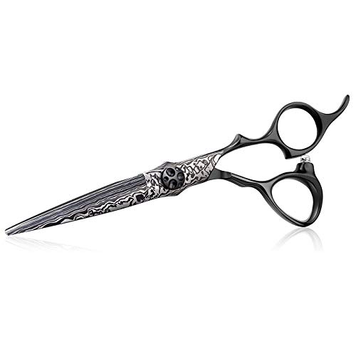 Tijeras de corte de pelo profesionales de 6 pulgada, tijeras de peluquería para hombre, mujer, japonés, acero inoxidable Tijeras de corte de pelo profesionales de 6 pulgada, tijeras de peluquería para hombre, mujer, japonés, acero inoxidable
