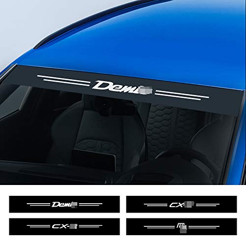 Tonyzhou Co.,ltd Pegatina de Parabrisas, para Mazda Demio CX-5 CX-3 3 6 Axela Atenza MS MPS, Parasol de Parabrisas Delantero de Coche Pegatinas Reflectantes para Parabrisas Tonyzhou Co.,ltd Pegatina de Parabrisas, para Mazda Demio CX-5 CX-3 3 6 Axela Atenza MS MPS, Parasol de Parabrisas Delantero de Coche Pegatinas Reflectantes para Parabrisas