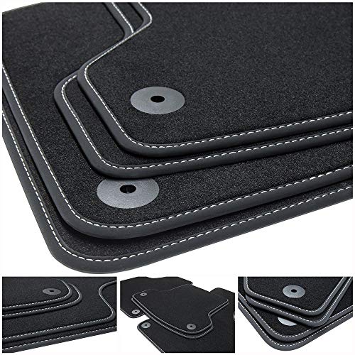tuning-art 71s Exclusive Alfombrillas Ribete Letras y Costuras, Costura:Plata tuning-art 71s Exclusive Alfombrillas Ribete Letras y Costuras, Costura:Plata