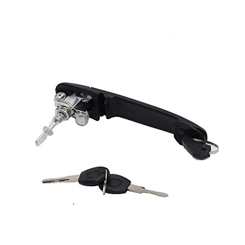 VIKEP Cerradura De La Puerta Del Coche Mango Delantero Izquierda Derecha Con El Barril Claves For VW POLO 6N 6N1 6N2 En Forma For SHARAN SEAT Alhambra GALAXY 6N0837207CD