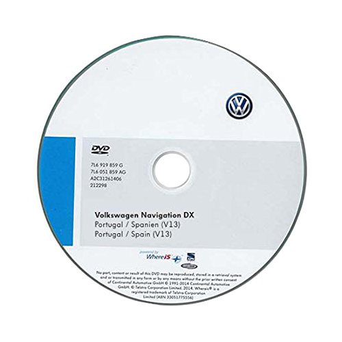 Volkswagen 3b0051884lf CD-ROM para Sistema de navegación Portugal/España DX (V13)