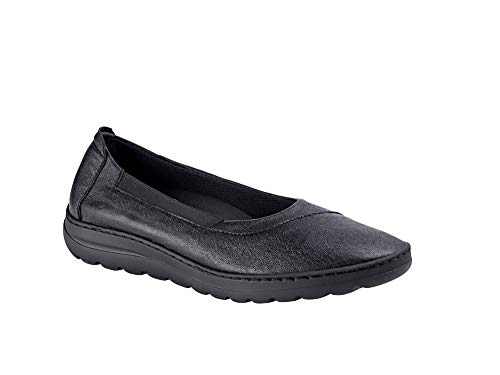 Zapato Mujer Uniformes en Piel Color Negro, Marca DIAN - denia-29 (36 EU, Negro)
