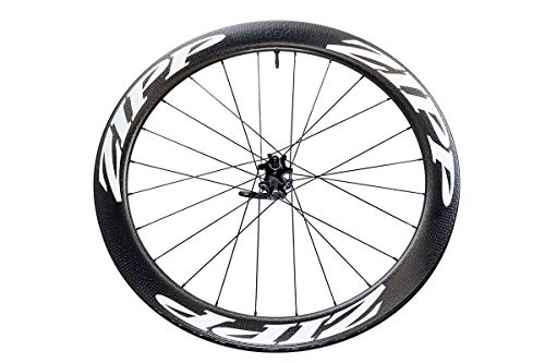 Zipp 404 - Rueda Delantera con reposabrazos, Color Black Decal, tamaño Size 700C Zipp 404 - Rueda Delantera con reposabrazos, Color Black Decal, tamaño Size 700C