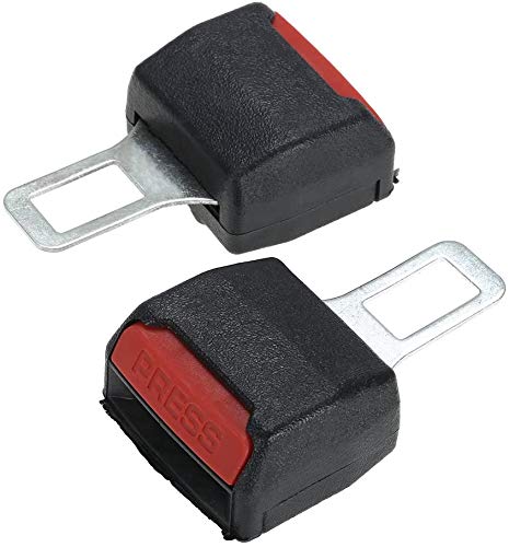 2 Pinzas para Cinturón de Seguridad, Ajustador de Cinturón de Seguridad para Coche, Hebillas de Bloqueo Ajustables Universales para Relajar el Cuello del Hombro