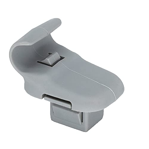 2 unids Montaje en Gris de Montaje en Coche Visa del Sol Gancho Adaptador Gris/Ajuste para -Mazda 3 BK 5 6 CX-7 CX-9 RX-8 RX-9 MPV / LC6269261B77 Coche Sun Visor Clip