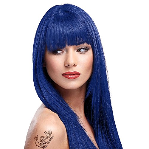 6 x La Riche Directions Semi-Permanent Hair Color 88ml Tubs - ATLANTIC BLUE