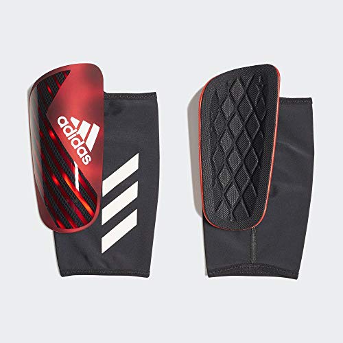 adidas X Pro Fútbol Espinilleras, Unisex Adulto, Rojo(Active Red/Black/White), L