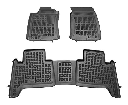 Alfombrillas de Goma Compatible con Toyota Land Cruiser J120 (2002-2009) + Limpiador de Plasticos (Regalo) | Accesorios Coche Alfombrilla Suelo Alfombrillas de Goma Compatible con Toyota Land Cruiser J120 (2002-2009) + Limpiador de Plasticos (Regalo) | Accesorios Coche Alfombrilla Suelo