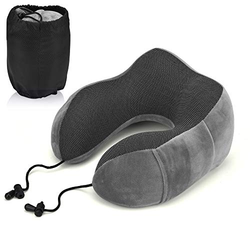 Almohada para el Cuello Espuma viscoelástica para Dormir Soporte cómodo Cojín para la Cabeza Almohada de Vuelo Soporte para la Barbilla del Cuello de diseño Especial para avión, automóvil y Oficina Almohada para el Cuello Espuma viscoelástica para Dormir Soporte cómodo Cojín para la Cabeza Almohada de Vuelo Soporte para la Barbilla del Cuello de diseño Especial para avión, automóvil y Oficina