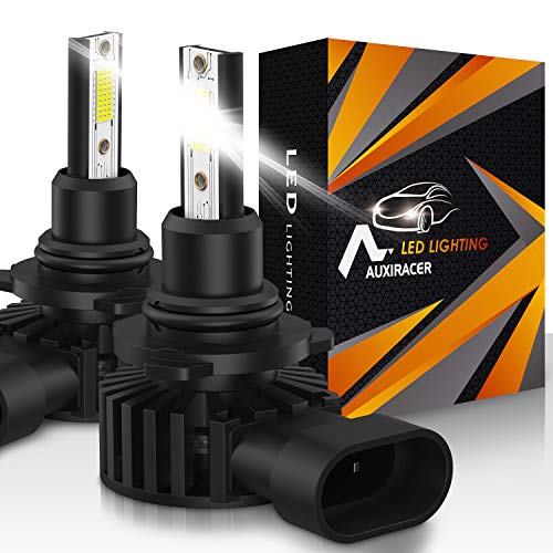 AUXIRACER Auto Lighting HB4 9006 LED Bombillas para Faros Delanteros 12000LM 6500K 60W Luz LED para Coche, Faros Delanteros y Faros Antiniebla IP65 a Prueba de Agua (2 PCS)