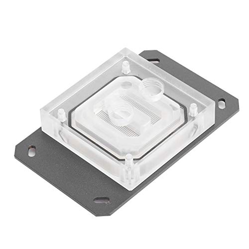 Bloque de Agua de CPU, con Micro Canal de Agua de 0,5 mm, Cabezal de refrigeración para periféricos de Escritorio de la Serie AMD AM3 / AM4, Accesorios de computadora Bloque de Agua de CPU, con Micro Canal de Agua de 0,5 mm, Cabezal de refrigeración para periféricos de Escritorio de la Serie AMD AM3 / AM4, Accesorios de computadora