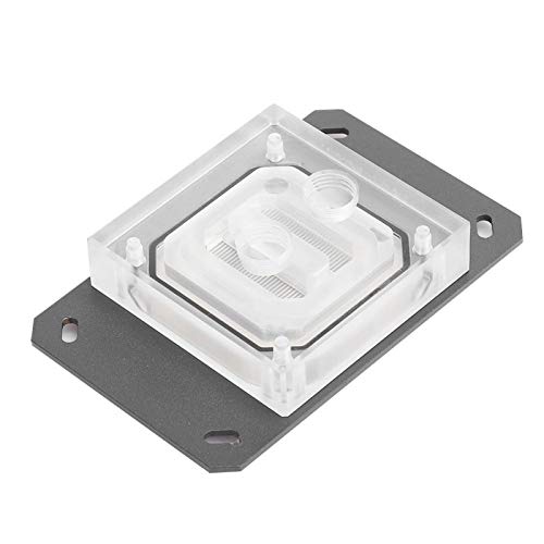 Bloque de Agua de CPU, con Micro Canal de Agua de 0,5 mm, Cabezal de refrigeración para periféricos de Escritorio de la Serie AMD AM3 / AM4, Accesorios de computadora