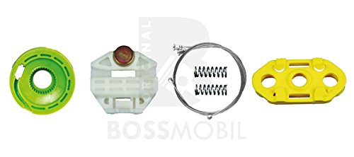 Bossmobil OMEGA B (25, 26, 27_), Caravan (21, 22, 23_), Traserao derecho o izquierdo, kit de reparación de elevalunas eléctricos