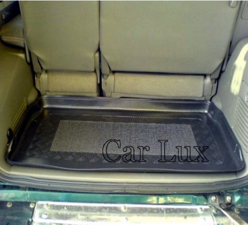 Car Lux AR01486 - Alfombra Bandeja Cubeta Protector cubre maletero a medida con antideslizante para Montero