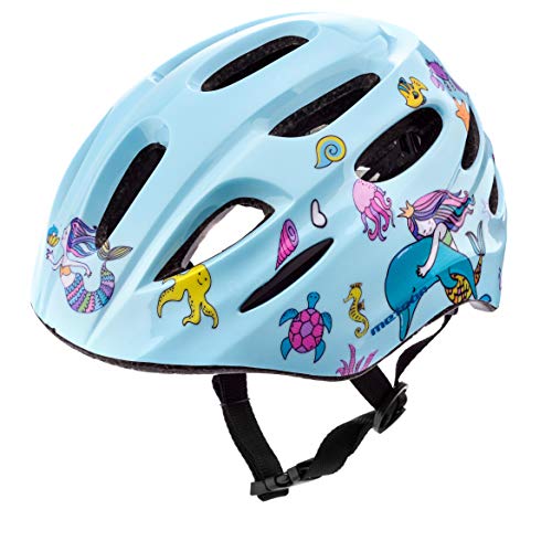 Casco Bicicleta Bebe Helmet Bici Ciclismo para Niño - Cascos para Infantil Bici Helmet para Patinete Ciclismo Montaña BMX Carretera Skate Patines monopatines KS01 (XS 44-48 cm, octopus's Garden)