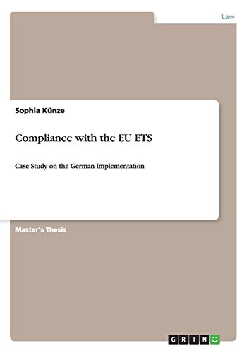 Compliance with the EU ETS: Case Study on the German Implementation