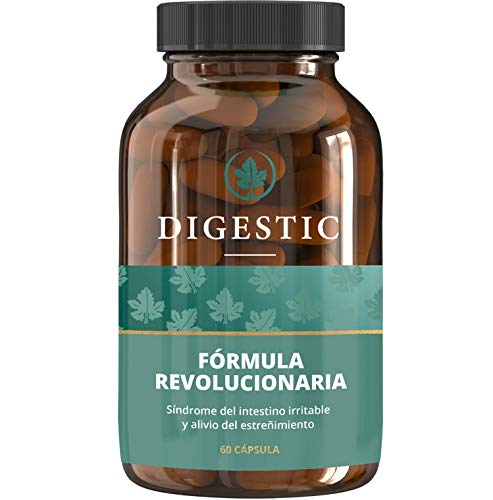 Digestic - Laxante para el estreñimiento - Nueva fórmula revolucionaria, 100% natural - 60 Cápsulas